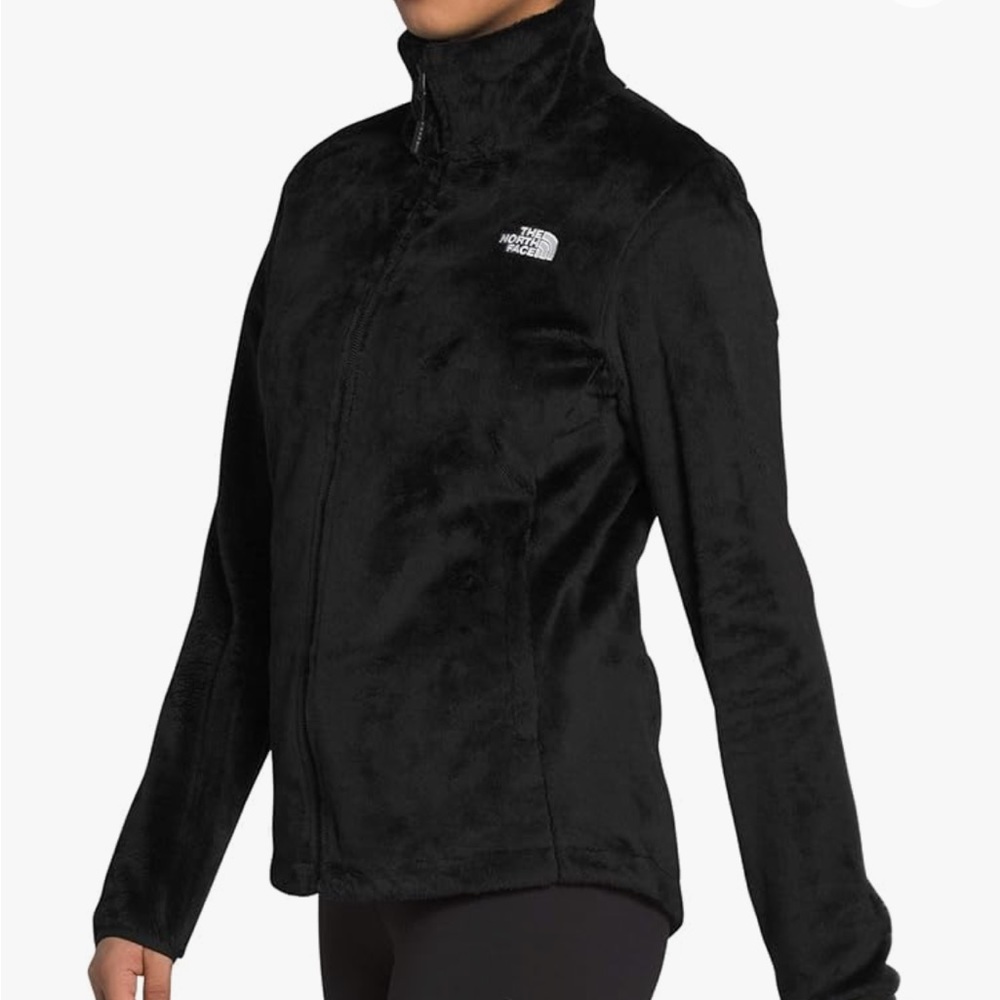 The north face black Osito fleece zip up